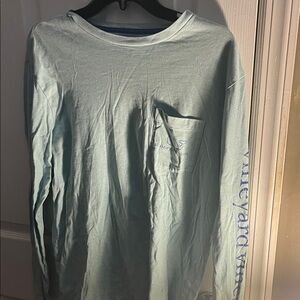 Vineyard Vines Light Blue Long Sleeve Tee